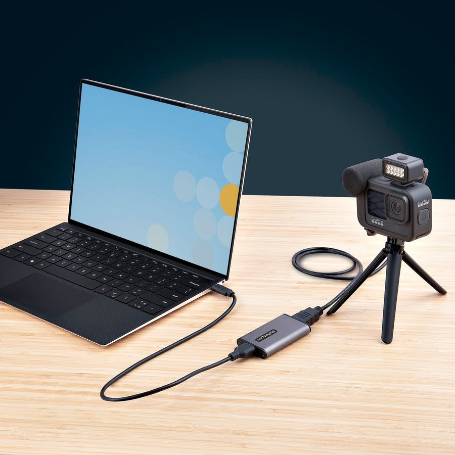 StarTech.com USB 3.0 HDMI Video Capture Device, 4K Video External USB Capture Card/Adapter, UVC Screen Recorder, works w/USB-A, USB-C, TB3 4K30-HDMI-CAPTURE