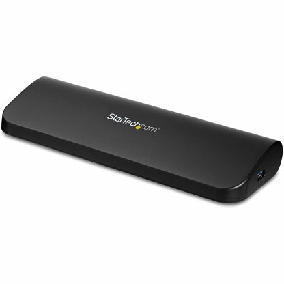 StarTech.com Station d'accueil pour ordinateur portable USB 3.0 à deux écrans, HDMI et DVI/VGA, 3 hubs USB-A, GbE, audio, station d'accueil USB-A universelle, Win/Mac, TAA USB3SDOCKHDV