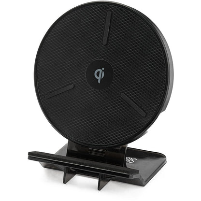 StarTech.com Support de charge sans fil Qi 15 W, support ou support de charge sans fil universel certifié Qi, pour iPhone/Samsung Galaxy/Google Pixel QWCHSTAND