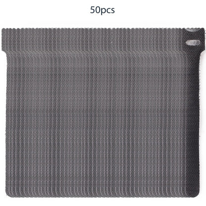 StarTech.com Lot de 50 serre-câbles auto-agrippants de 15 cm, sangles métalliques réutilisables, réglables et flexibles, attaches/enrouleurs de cordons pour la gestion des câbles B506I-HOOK-LOOP-TIES