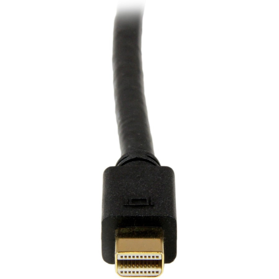 StarTech.com 6ft Mini DisplayPort to DVI Cable, Mini DP to DVI-D Adapter/Converter Cable, 1080p Video, mDP 1.2 to DVI Monitor/Display MDP2DVIMM6B
