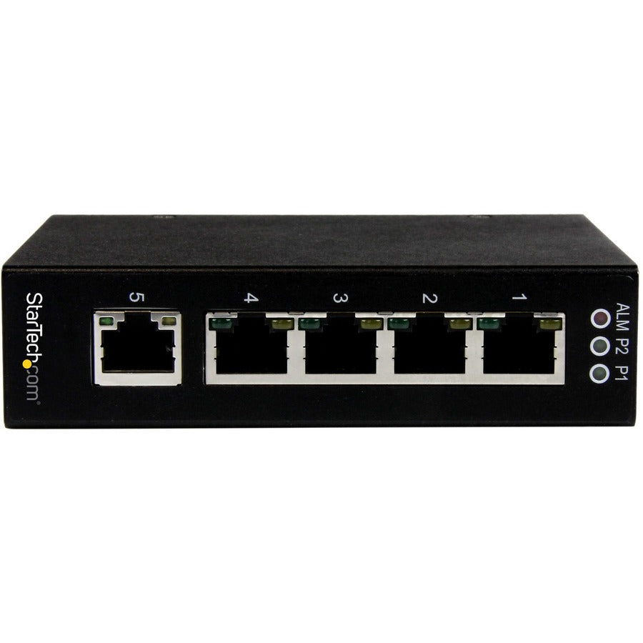 Commutateur Ethernet Gigabit industriel non géré à 5 ports StarTech.com - Montage sur rail DIN/mural IES51000