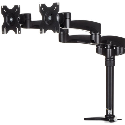 StarTech.com Support de bureau pour écran double, bras articulé pour écran double, hauteur réglable, pour écrans VESA jusqu'à 24 pouces (29,9 lb/13,6 kg) ARMDUAL