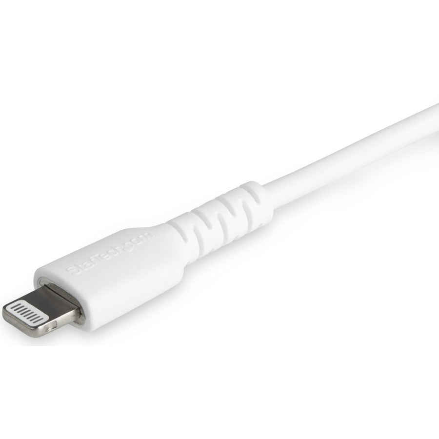 Câble USB-C vers Lightning durable de 1 m de StarTech.com, câble de charge/synchronisation robuste et résistant pour Apple iPhone/iPad certifié MFi RUSBCLTMM1MW