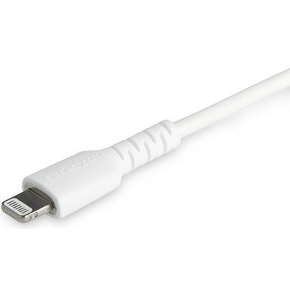 Câble USB-C vers Lightning durable de 1 m de StarTech.com, câble de charge/synchronisation robuste et résistant pour Apple iPhone/iPad certifié MFi RUSBCLTMM1MW