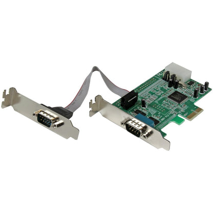 StarTech.com Carte série PCI Express à 2 ports à profil bas - 16550 PEX2S553LP