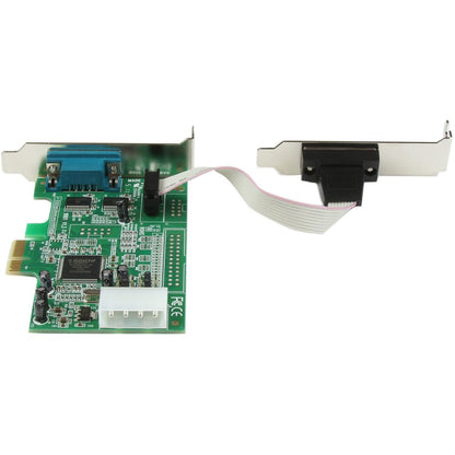 StarTech.com Carte série PCI Express à 2 ports à profil bas - 16550 PEX2S553LP