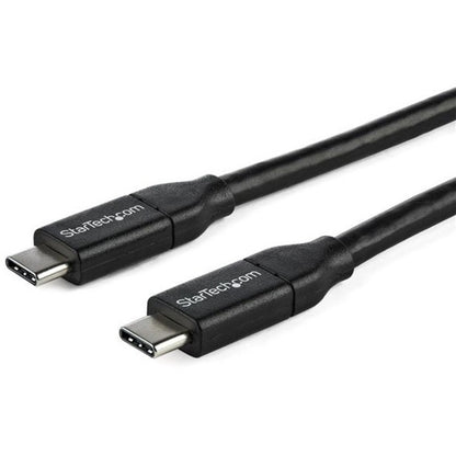 StarTech.com Câble USB C vers USB C de 1 m avec PD 5 A - M/M - USB 2.0 - Certifié USB-IF - Câble USB Type C - Câble de chargement USB C - Câble USB C PD USB2C5C1M