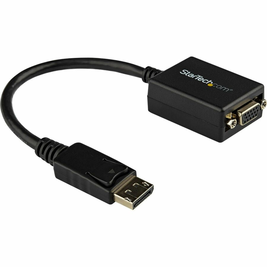 Adaptateur StarTech.com DisplayPort vers VGA, convertisseur DP vers VGA actif, adaptateur vidéo 1080p DP vers VGA, dongle DisplayPort certifié DP2VGA2