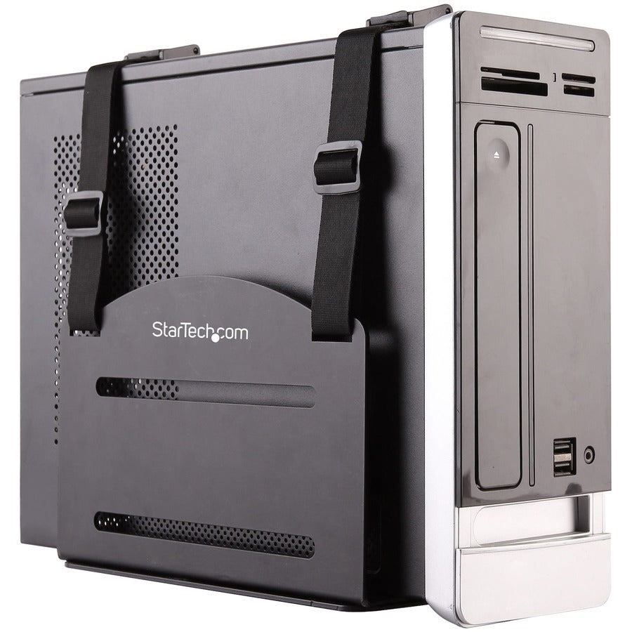 StarTech.com Support de processeur - Support mural réglable pour ordinateur - Support mural pour PC - Support mural pour processeur - Largeur réglable de 4,8 à 8,3 pouces - Métal robuste CPUWALLMNT