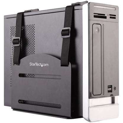 StarTech.com Support de processeur - Support mural réglable pour ordinateur - Support mural pour PC - Support mural pour processeur - Largeur réglable de 4,8 à 8,3 pouces - Métal robuste CPUWALLMNT