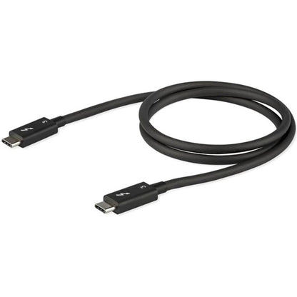 Câble Thunderbolt 3 StarTech.com de 80 cm, 40 Gbit/s, PD 100 W, vidéo 4K/5K, certifié Thunderbolt, compatible avec TB4/USB 3.2/DisplayPort TBLT34MM80CM