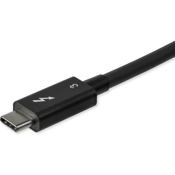 Câble Thunderbolt 3 StarTech.com de 80 cm, 40 Gbit/s, PD 100 W, vidéo 4K/5K, certifié Thunderbolt, compatible avec TB4/USB 3.2/DisplayPort TBLT34MM80CM