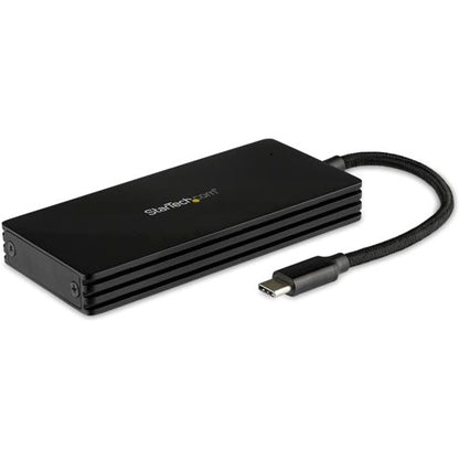Boîtier SSD M.2 StarTech.com pour disques SATA M.2 - USB 3.1 Gen 2 - Boîtier externe M.2 pour ordinateur portable USB-C - Adaptateur USB M.2 SATA SM21BMU31CI3