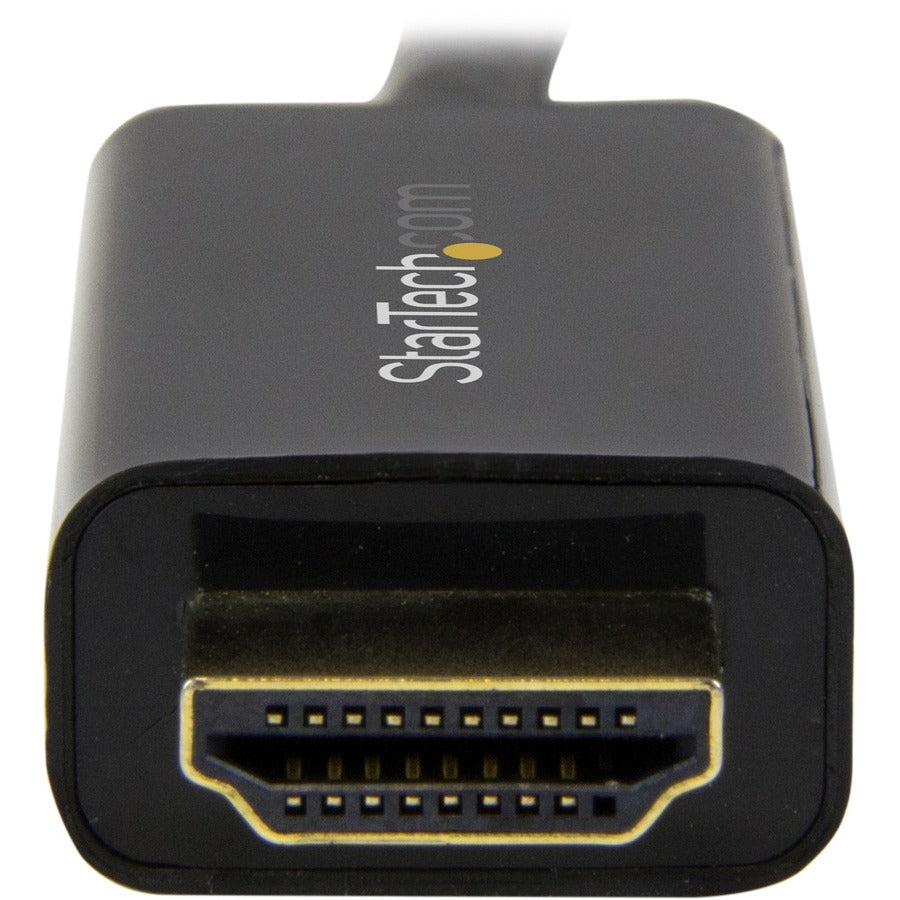 StarTech.com Câble Mini DisplayPort vers HDMI de 3 m (10 pi), vidéo 4K 30 Hz, câble adaptateur/convertisseur Mini DP vers HDMI, moniteur/écran mDP vers HDMI MDP2HDMM3MB