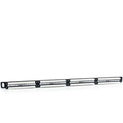Panneau de brassage StarTech.com 24 ports 0,5U Cat5e - Panneau de brassage Ethernet RJ45 Cat 5e 110 à montage en rack PANELHU24