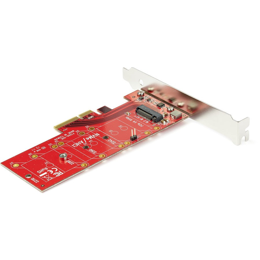 Adaptateur M.2 StarTech.com - x4 PCIe 3.0 NVMe - Profil bas et profil complet - Adaptateur SSD PCIE M.2 - SSD M2 - SSD PCI Express PEX4M2E1