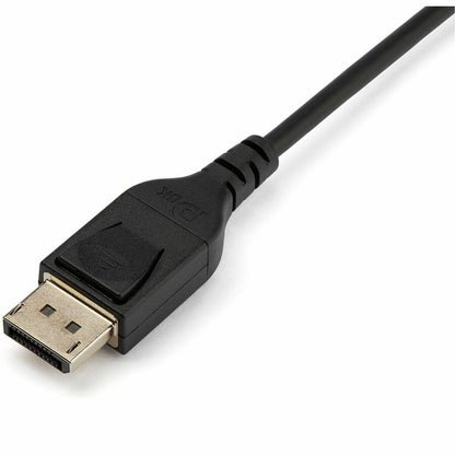 Câble DisplayPort 1.4 certifié VESA de 2 m de StarTech.com - 8K 60 Hz HBR3 HDR - 1,8 m Super UHD 4K 120 Hz - Câble de moniteur vidéo mince DP vers DP M/M DP14MM2M