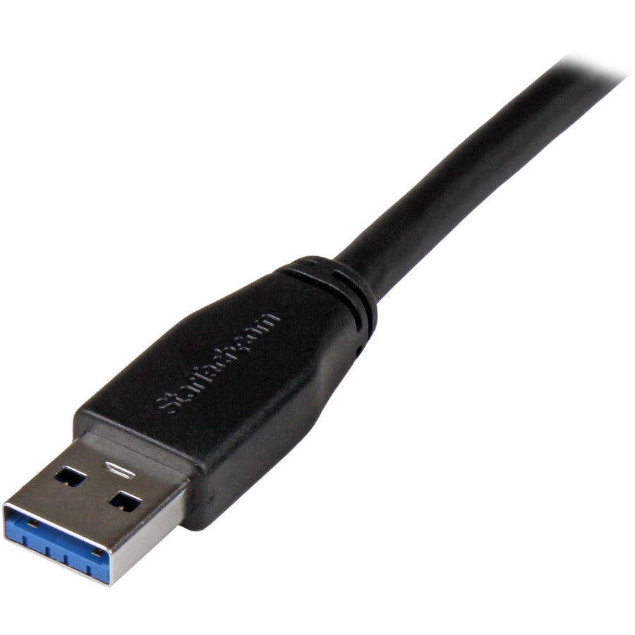 Câble USB-A vers USB-B actif USB 3.0 (5 Gbit/s) de 10 m StarTech.com - M/M - Câble USB A vers B - USB 3.2 Gen 1 USB3SAB10M