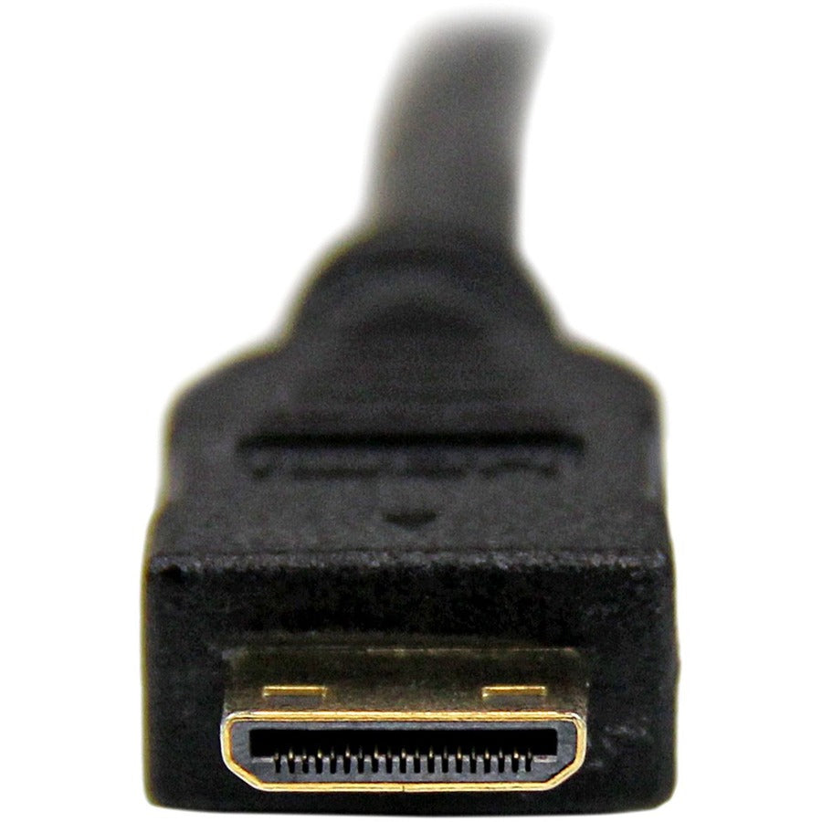 StarTech.com Câble mini HDMI vers DVI de 1 m (3,3 pi), câble DVI-D vers HDMI (1920 x 1200p), adaptateur de câble d'affichage mini HDMI mâle vers DVI-D mâle HDCDVIMM1M