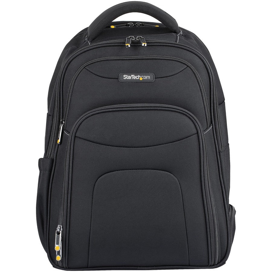 StarTech.com Sac à dos pour ordinateur portable 17,3" avec étui amovible pour accessoires, sac à dos professionnel pour le travail/les voyages/les déplacements, sac d'ordinateur en nylon NTBKBAG173