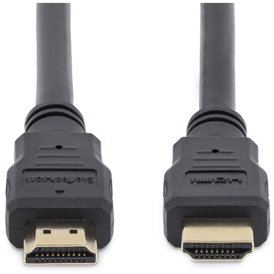 Câble HDMI StarTech.com de 2 m, câble HDMI haute vitesse 4K avec Ethernet, vidéo Ultra HD 4K 30 Hz, câble HDMI 1.4, cordon d'écran HDMI, noir HDMM2M