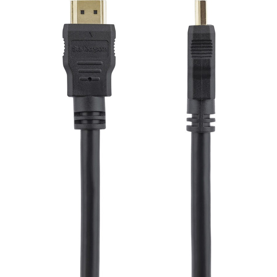 Câble HDMI StarTech.com de 2 m, câble HDMI haute vitesse 4K avec Ethernet, vidéo Ultra HD 4K 30 Hz, câble HDMI 1.4, cordon d'écran HDMI, noir HDMM2M
