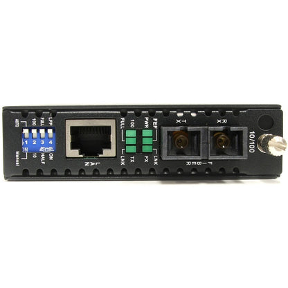 Convertisseur de média fibre optique multimode 10/100 Mbps SC 2 km ET90110SC2 de StarTech.com