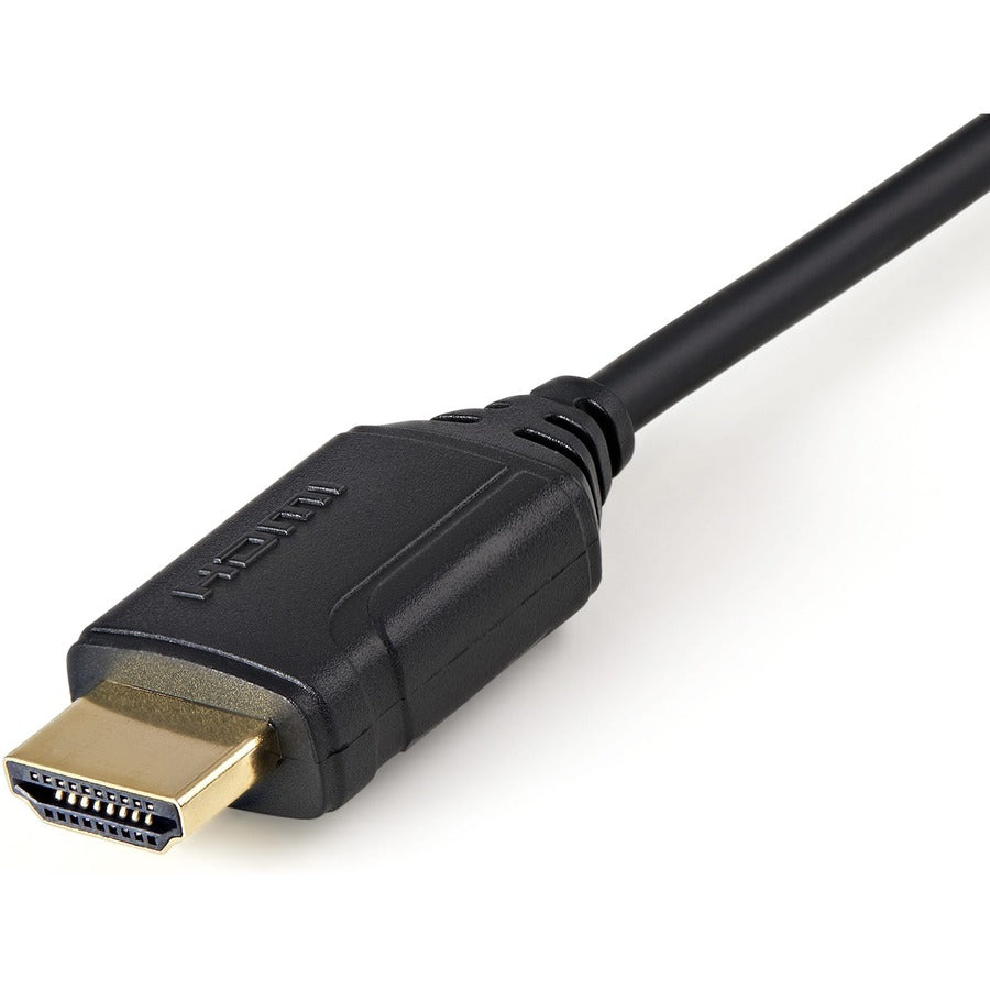 Câble HDMI 2.0 certifié de qualité supérieure StarTech.com de 50 cm avec Ethernet, câble HDMI haute vitesse Ultra HD 4K 60 Hz, cordon d'écran HDMI HDR10 UHD HDMM50CMP