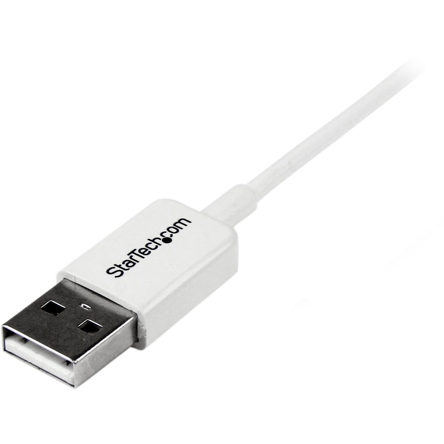 Câble micro USB StarTech.com blanc de 1 m - A vers Micro B USBPAUB1MW