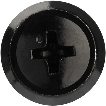 StarTech.com Lot de 50 écrous et vis à cage pour rack de serveur 10-32 avec rondelles - Kit de matériel de montage en rack réseau/informatique - Écrous et boulons captifs/clips noirs CABSCREW1032