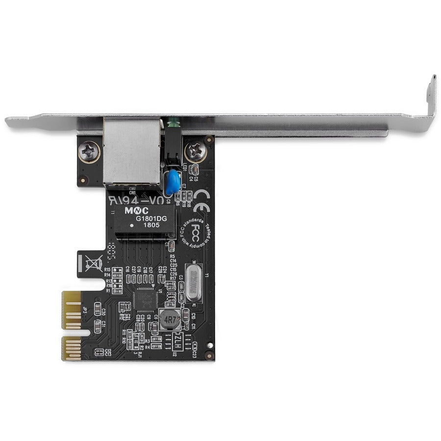 StarTech.com Carte réseau adaptateur pour serveur réseau Gigabit PCI Express PCIe 1 port - Double profil ST1000SPEX2