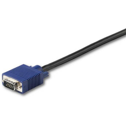 Câble KVM USB StarTech.com de 4,6 m (15 pi) pour consoles à montage en rack StarTech.com - Câble de console KVM VGA et USB (RKCONSUV15) RKCONSUV15
