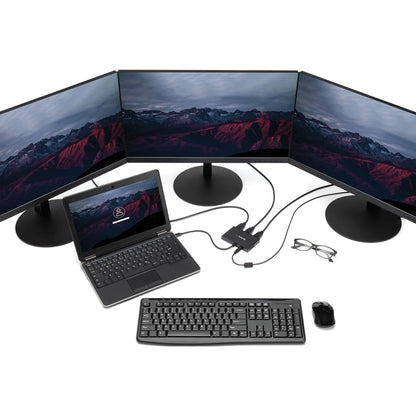 Adaptateur multi-écrans StarTech.com à 3 ports, hub Mini DisplayPort vers HDMI MST, 3 x 1080p, répartiteur vidéo pour mode bureau étendu, Windows MSTMDP123HD