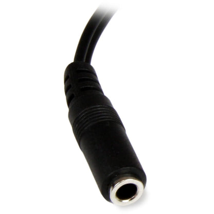 Câble audio stéréo StarTech.com de 15,2 cm - 3,5 mm femelle vers 2 x RCA mâles MUFMRCA