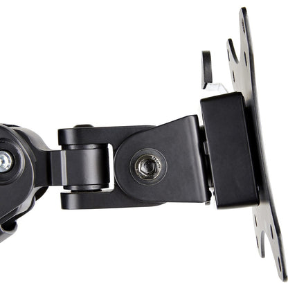 StarTech.com Bras de fixation pour écran de bureau avec 2 ports USB 3.0, support VESA fin pour écran unique jusqu'à 34 pouces (17,6 lb/8 kg), pince en C/œillet ARMSLIM2USB3