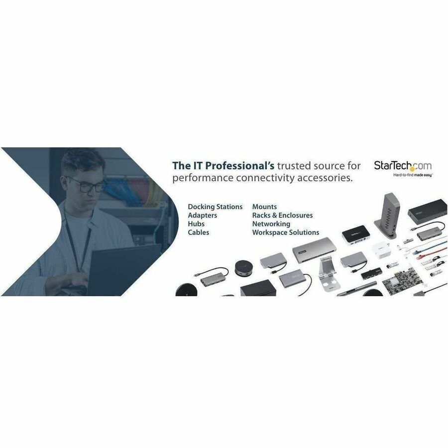 StarTech.com Rack réseau mural ouvert à 2 montants 8U avec étagère intégrée et profondeur réglable, rack informatique pour équipement informatique, TAA~ WALLSHELF8U