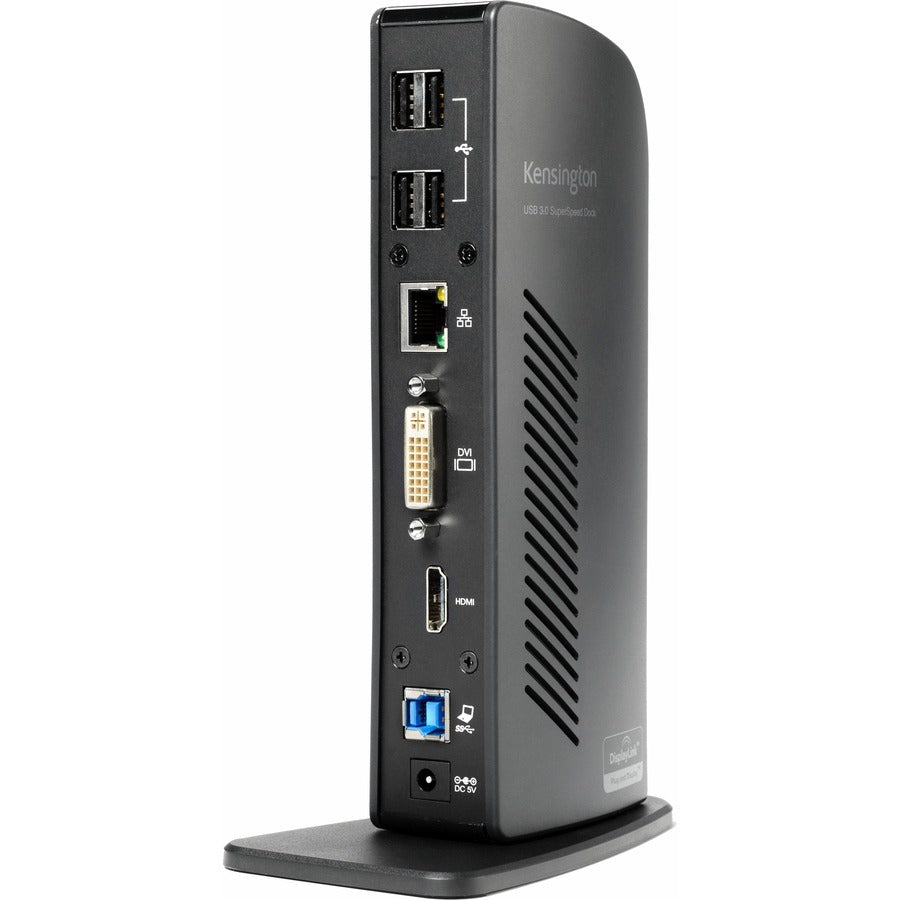 Station d'accueil USB 3.0 Kensington avec double vidéo DVI/HDMI/VGA (sd3500v) 33972