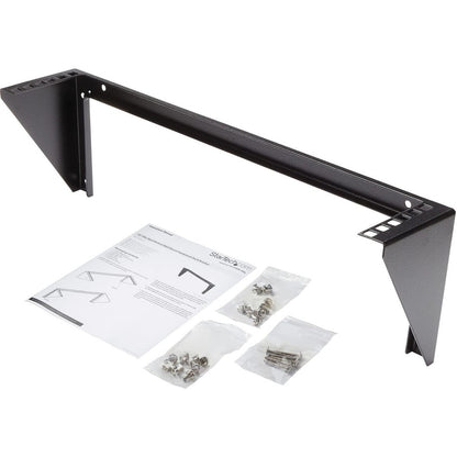 Support mural vertical en acier 2U 19 pouces pour rack d'équipement StarTech.com RK219WALLV
