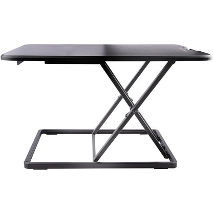 StarTech.com Standing Desk Converter for Laptop, Up to 8kg/17.6lb, Height Adjustable Laptop Riser, Table Top Sit Stand Desk Converter LAPTOP-SIT-STAND