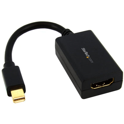 Adaptateur Mini DisplayPort vers HDMI StarTech.com, convertisseur vidéo Mini DP vers HDMI pour moniteur/écran, 1080p, adaptateur passif mDP 1.2 vers HDMI MDP2HDMI