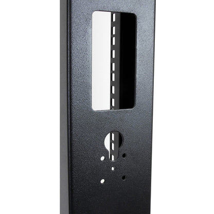 StarTech.com Rack de serveur mobile à cadre ouvert 42U à 2 montants, rack réseau à deux montants de 19 pouces avec roulettes, rack ouvert roulant pour équipement AV/données/informatique 2POSTRACK42