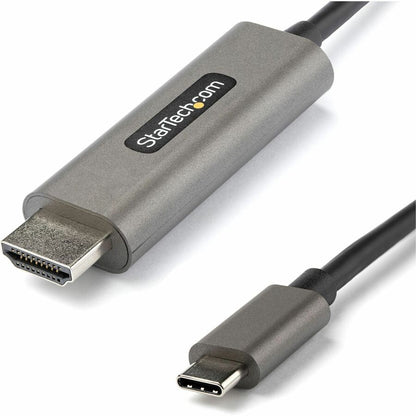 StarTech.com Câble USB C vers HDMI 4K 60 Hz avec HDR10, câble adaptateur vidéo Ultra HD USB Type-C vers HDMI 2.0b de 3 m, DP 1.4 Alt Mode HBR3 CDP2HDMM3MH