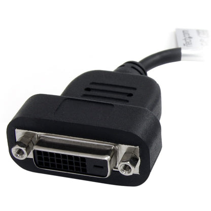 Adaptateur StarTech.com DisplayPort vers DVI, convertisseur adaptateur DisplayPort vers DVI-D actif 1080p, adaptateur DP 1.2 vers DVI, connecteur DP verrouillable DP2DVIS