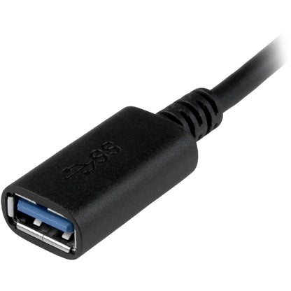 StarTech.com USB-C to USB Adapter - 6in - USB 3.0 (5Gbps) USB-IF Certified - USB-C to USB-A - USB 3.2 Gen 1 - USB C Adapter - USB Type C USB31CAADP