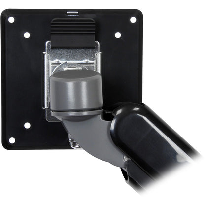 StarTech.com Bras de montage pour écran de bureau, profil fin, pour écrans à montage VESA jusqu'à 34 pouces (15,4 lb/7 kg), support réglable pour écran unique, acier ARMSLIM