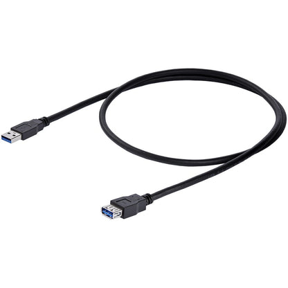 Câble d'extension USB 3.0 SuperSpeed ​​(5 Gbit/s) A vers A de 1 m - Noir - M/F USB3SEXT1MBK