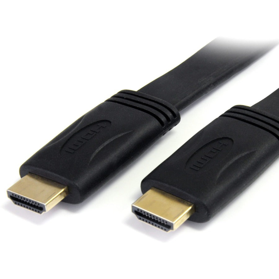 Câble HDMI plat haute vitesse StarTech.com de 7,6 m avec Ethernet - Câble HDMI Ultra HD 4K x 2K - HDMI vers HDMI M/M HDMIMM25FL