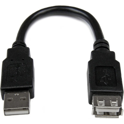 StarTech.com Câble adaptateur d'extension USB 2.0 A vers A de 15 cm - M/F USBEXTAA6IN