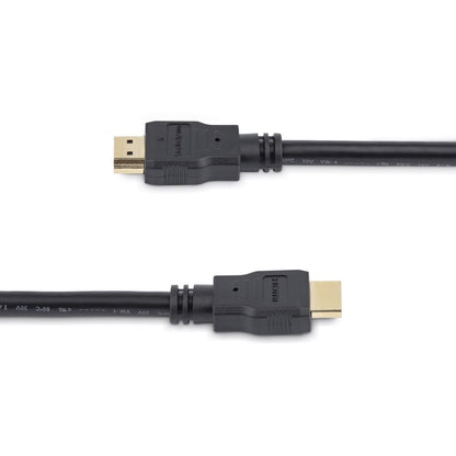 Câble HDMI StarTech.com de 3,7 m, câble HDMI haute vitesse 4K avec Ethernet, vidéo Ultra HD 4K 30 Hz, câble HDMI 1.4/cordon de moniteur HDMI, noir HDMM12